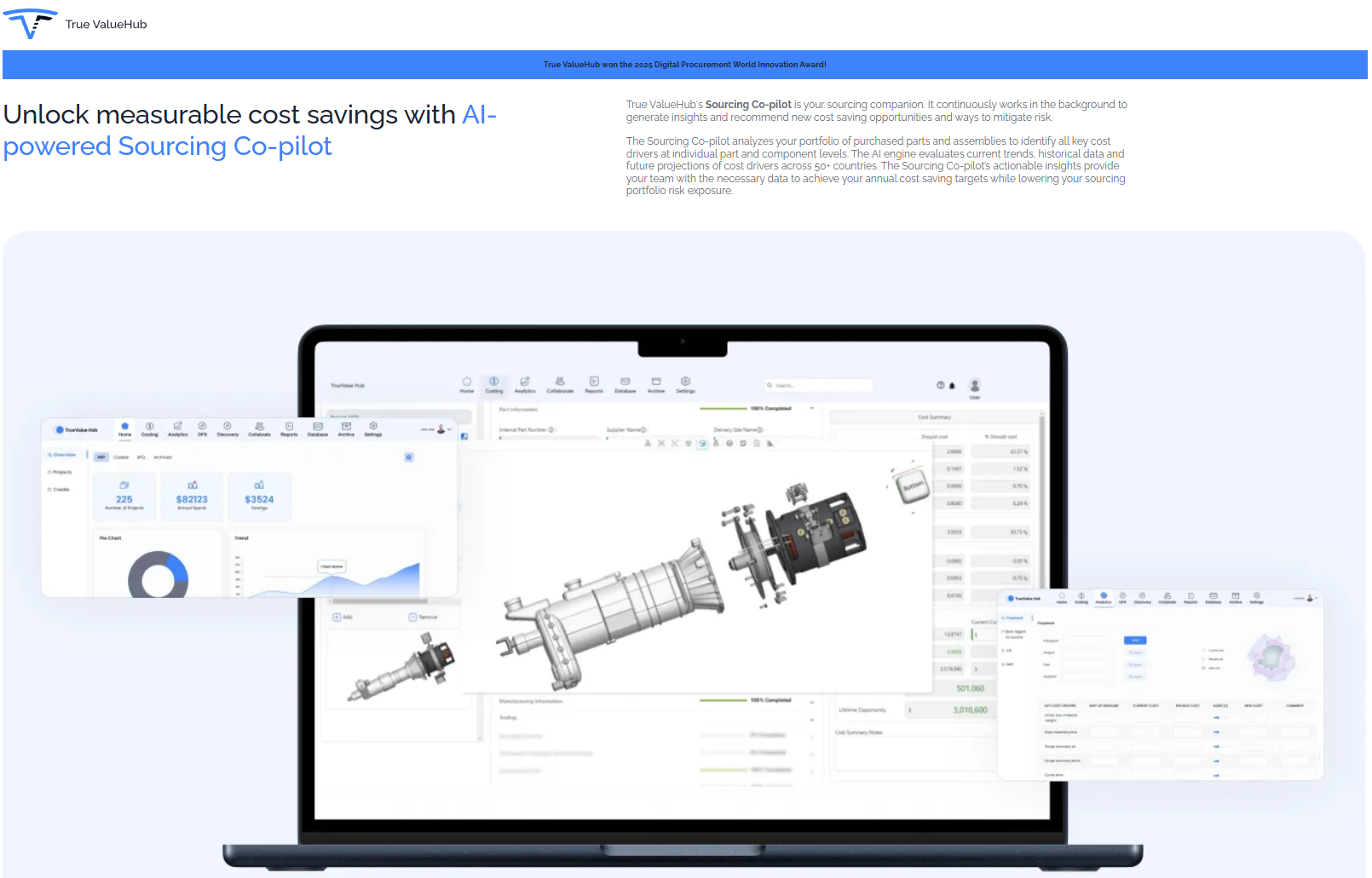 True Value Hub — Manufactoring Auto-Costing