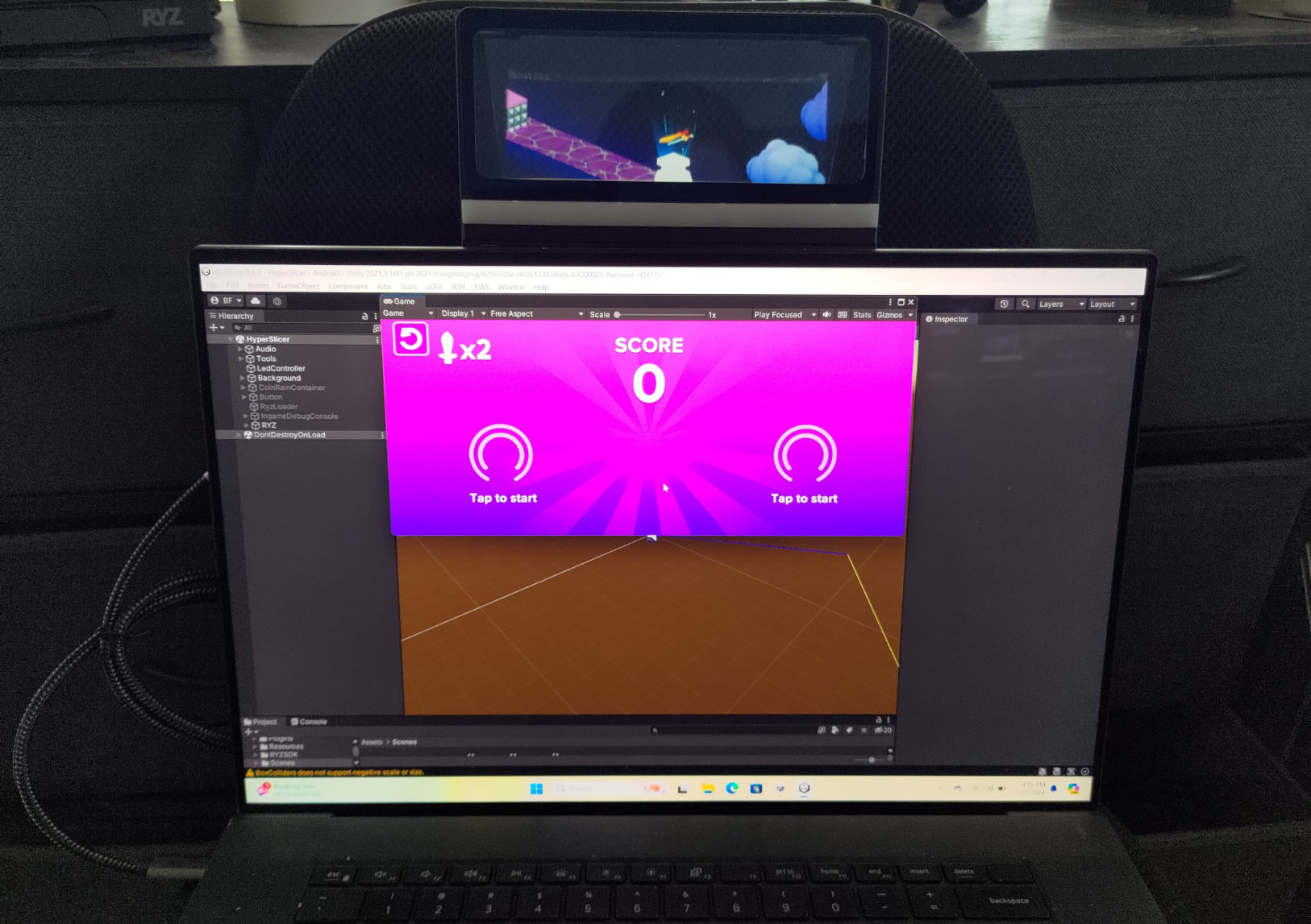 RYZ & ARC — Holographic Projectors